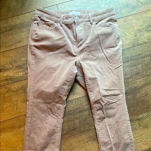 Loft | Corduroy Skinny Pant Tan 8p